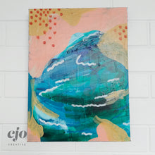 Load image into Gallery viewer, The Cove | Original Artwork on Canvas by Courtney Stafford
