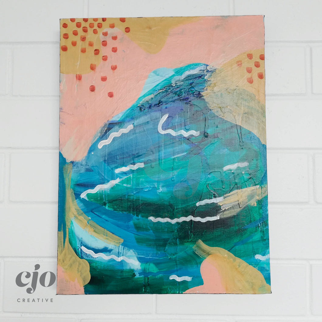 The Cove | Original Artwork on Canvas by Courtney Stafford